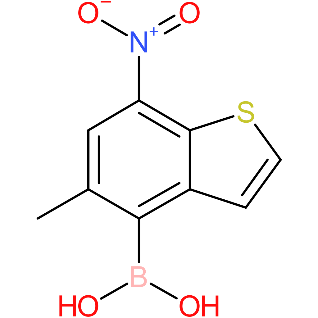 5-methyl-7-nitrobenzothiophene-4-boronic acid
