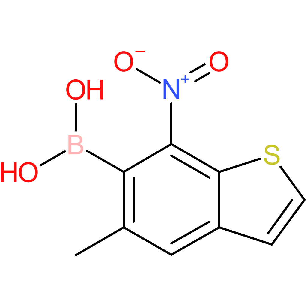 5-methyl-7-nitrobenzothiophene-6-boronic acid