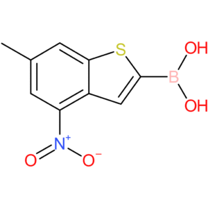 6-methyl-4-nitrobenzothiophene-2-boronic acid