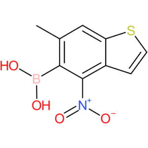 6-methyl-4-nitrobenzothiophene-5-boronic acid