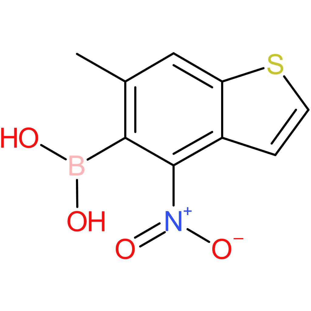 6-methyl-4-nitrobenzothiophene-5-boronic acid