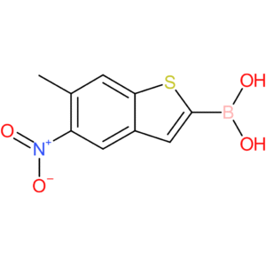 6-methyl-5-nitrobenzothiophene-2-boronic acid
