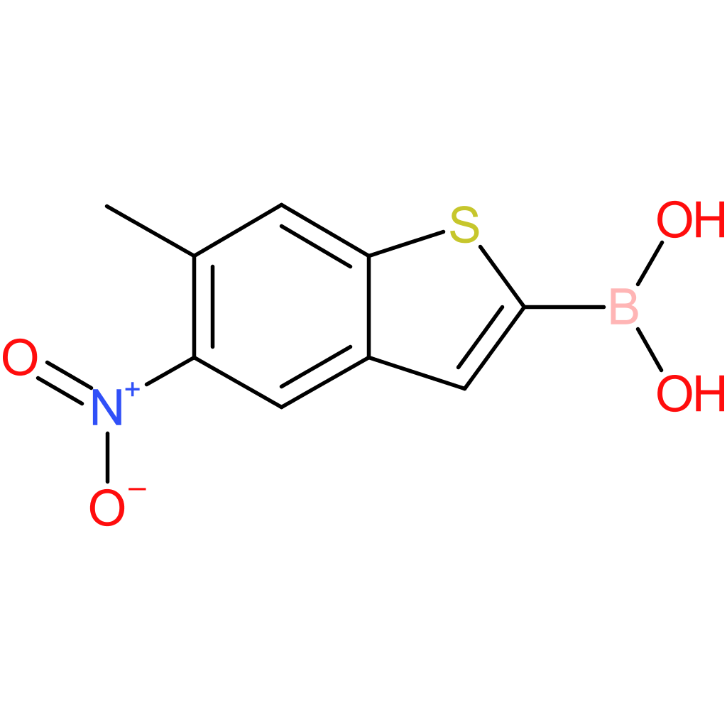 6-methyl-5-nitrobenzothiophene-2-boronic acid