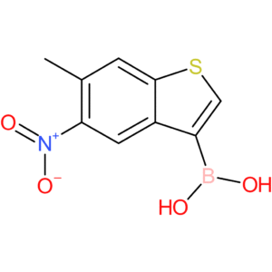 6-methyl-5-nitrobenzothiophene-3-boronic acid