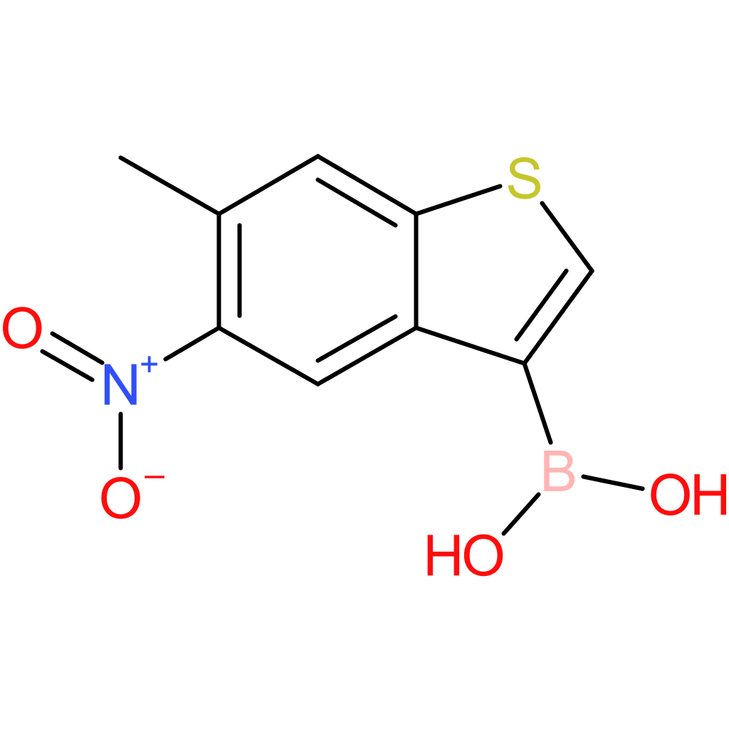 6-methyl-5-nitrobenzothiophene-3-boronic acid