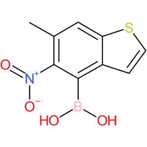 6-methyl-5-nitrobenzothiophene-4-boronic acid