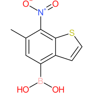 6-methyl-7-nitrobenzothiophene-4-boronic acid
