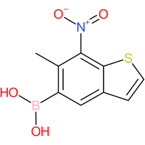 6-methyl-7-nitrobenzothiophene-5-boronic acid