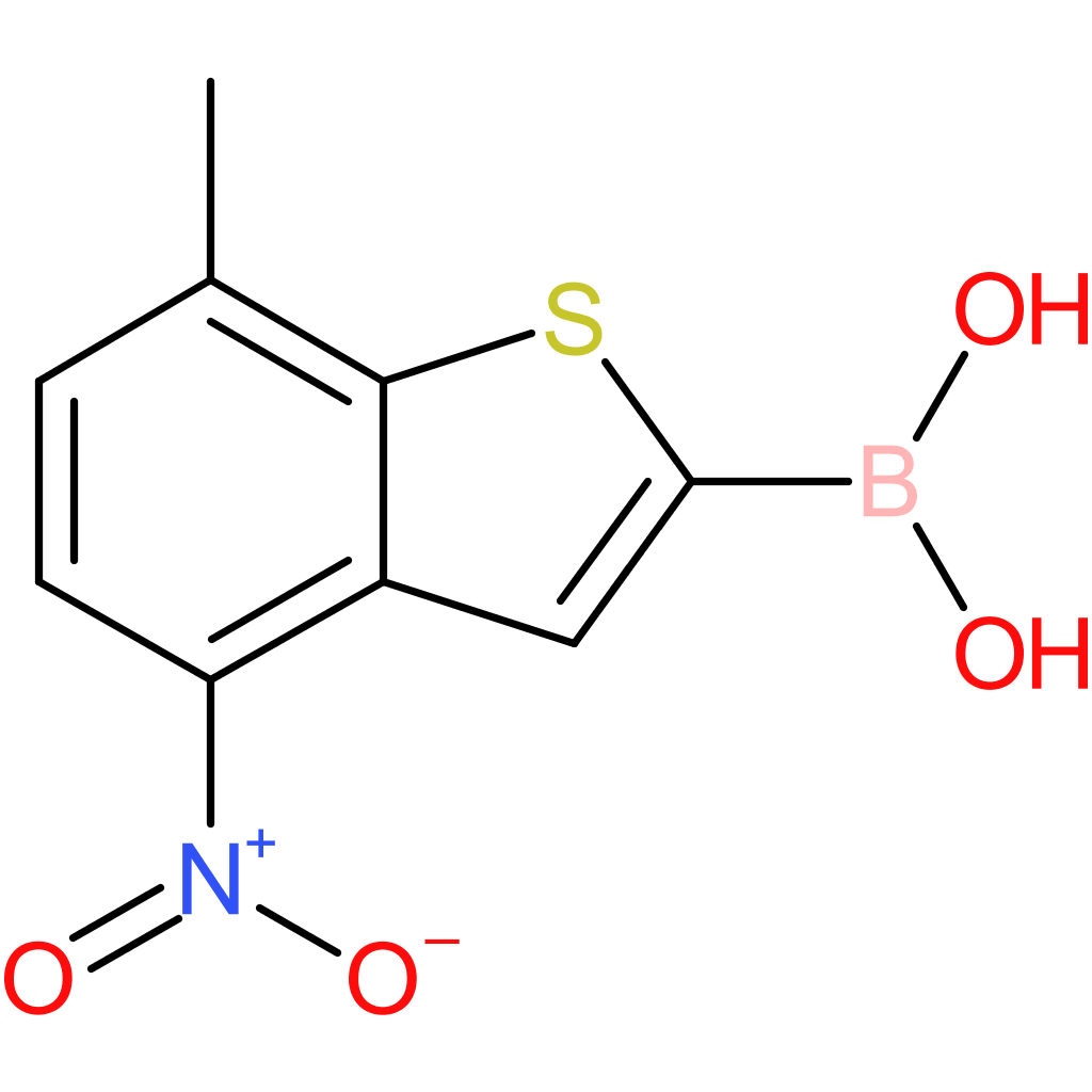 7-methyl-4-nitrobenzothiophene-2-boronic acid