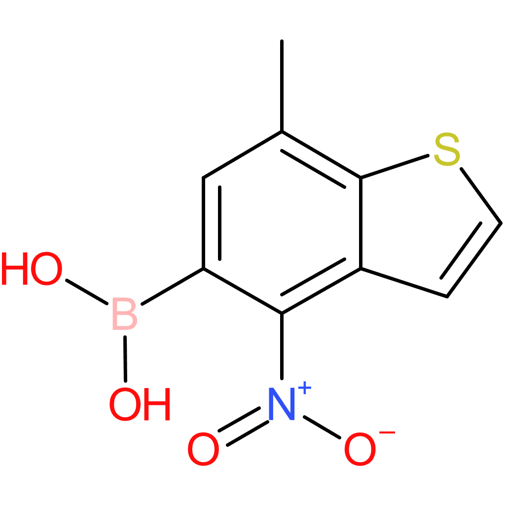 7-methyl-4-nitrobenzothiophene-5-boronic acid
