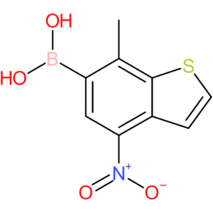 7-methyl-4-nitrobenzothiophene-6-boronic acid