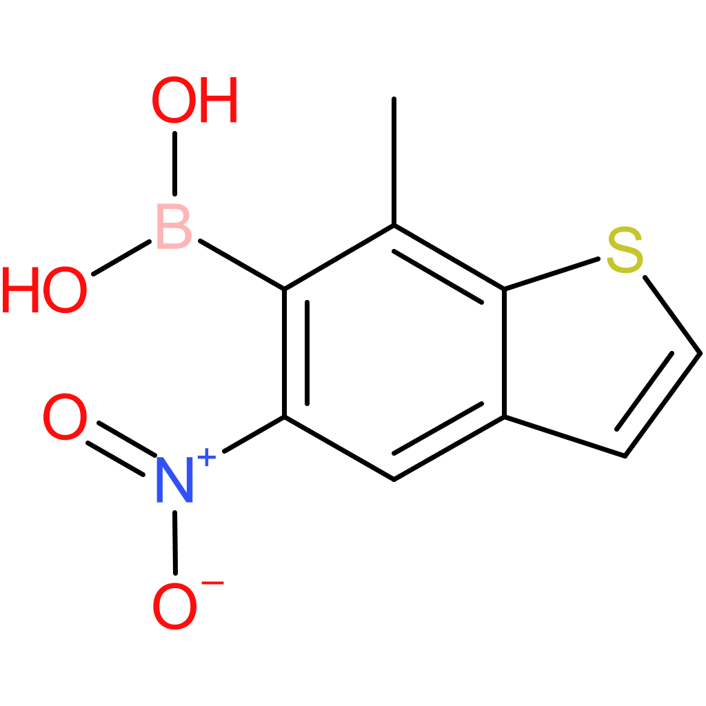7-methyl-5-nitrobenzothiophene-6-boronic acid