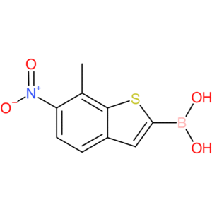7-methyl-6-nitrobenzothiophene-2-boronic acid