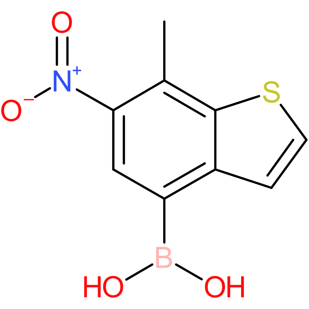 7-methyl-6-nitrobenzothiophene-4-boronic acid
