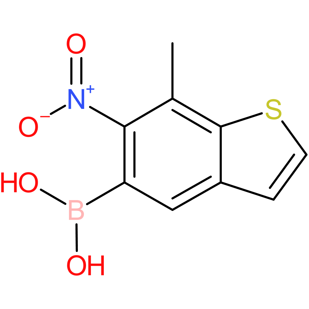 7-methyl-6-nitrobenzothiophene-5-boronic acid