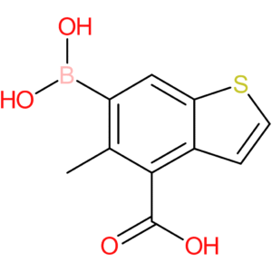 4-carboxy-5-methylbenzothiophene-6-boronic acid