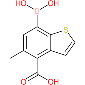 4-carboxy-5-methylbenzothiophene-7-boronic acid