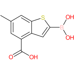 4-carboxy-6-methylbenzothiophene-2-boronic acid
