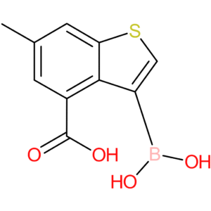4-carboxy-6-methylbenzothiophene-3-boronic acid