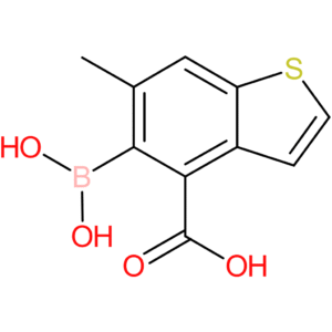 4-carboxy-6-methylbenzothiophene-5-boronic acid