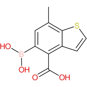4-carboxy-7-methylbenzothiophene-5-boronic acid