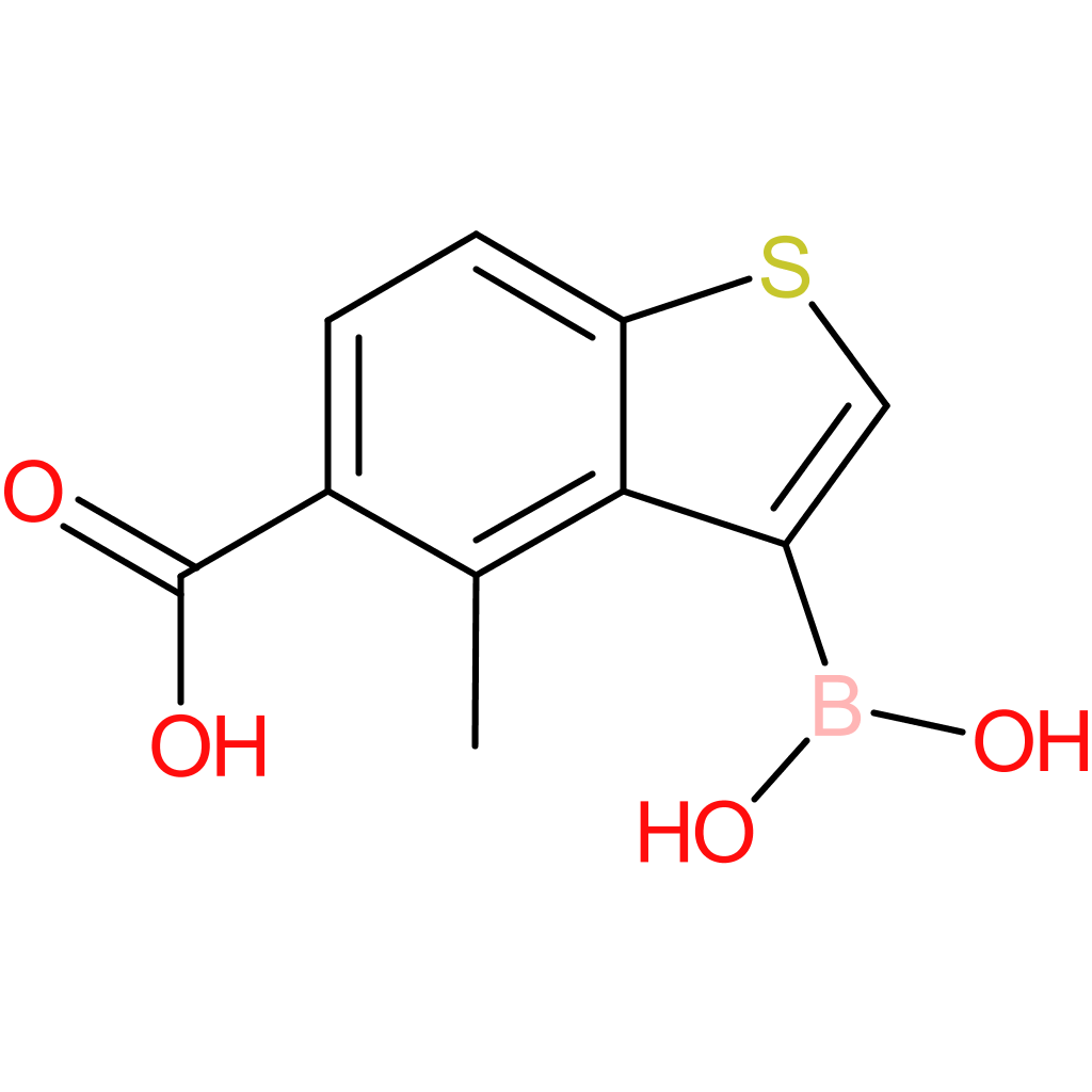 5-carboxy-4-methylbenzothiophene-3-boronic acid