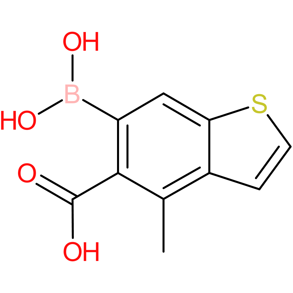 5-carboxy-4-methylbenzothiophene-6-boronic acid