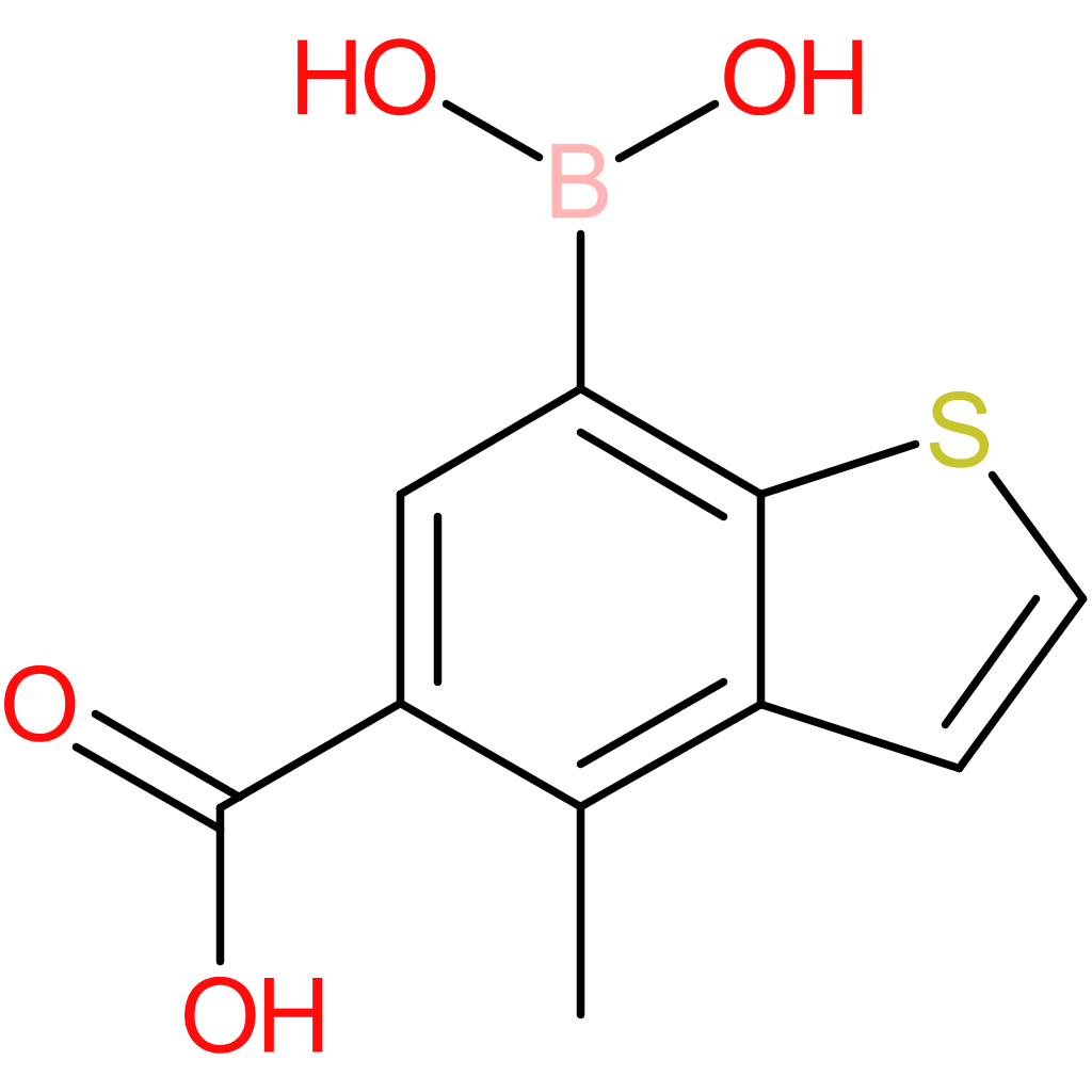 5-carboxy-4-methylbenzothiophene-7-boronic acid