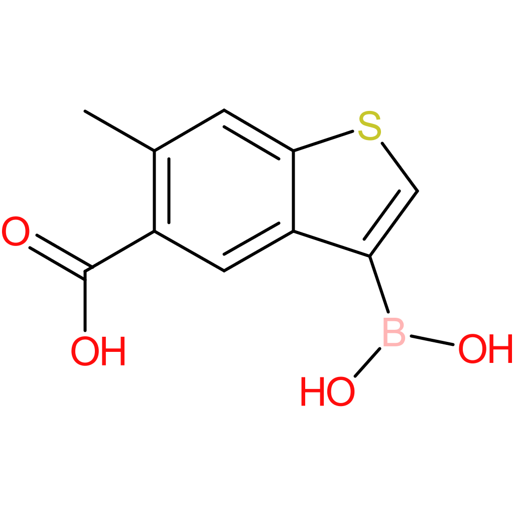 5-carboxy-6-methylbenzothiophene-3-boronic acid