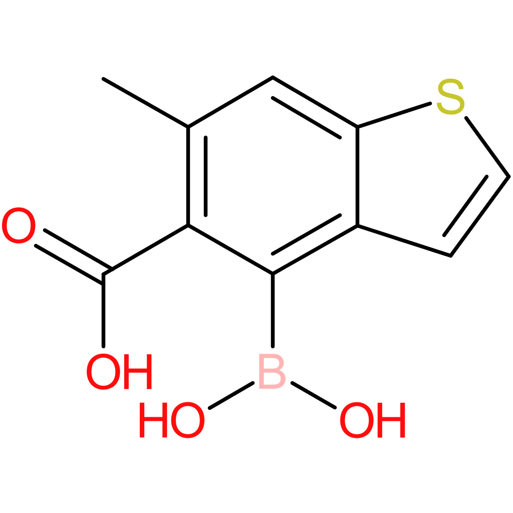 5-carboxy-6-methylbenzothiophene-4-boronic acid