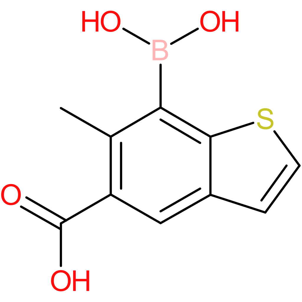 5-carboxy-6-methylbenzothiophene-7-boronic acid