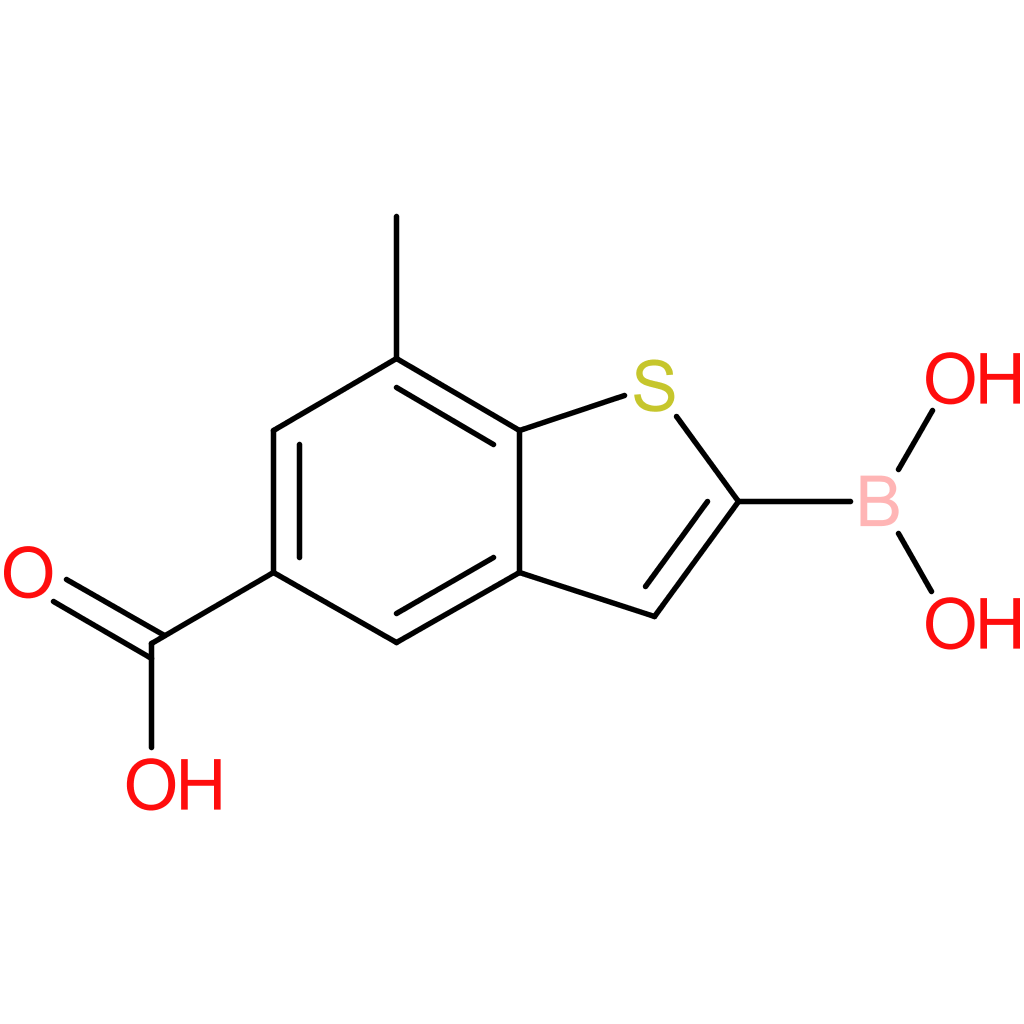 5-carboxy-7-methylbenzothiophene-2-boronic acid