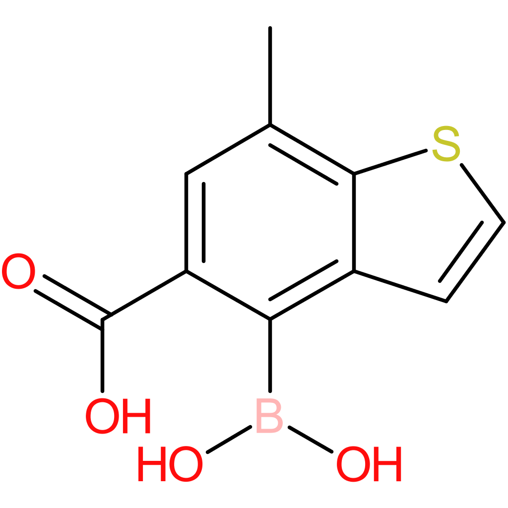 5-carboxy-7-methylbenzothiophene-4-boronic acid