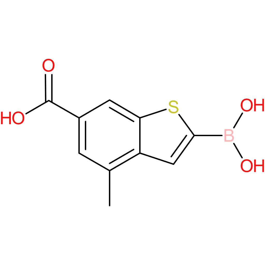 6-carboxy-4-methylbenzothiophene-2-boronic acid