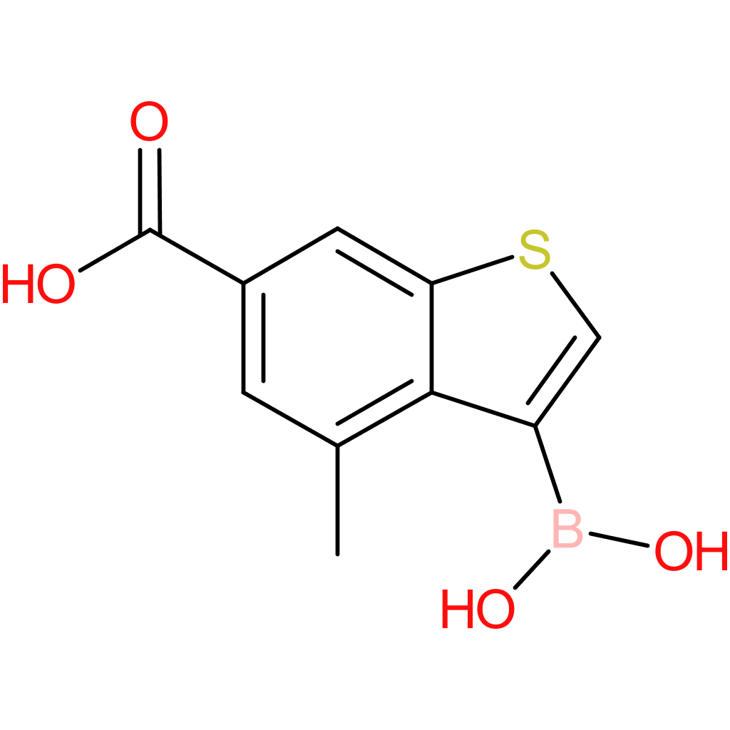 6-carboxy-4-methylbenzothiophene-3-boronic acid