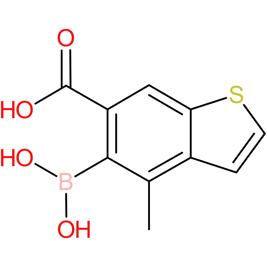 6-carboxy-4-methylbenzothiophene-5-boronic acid