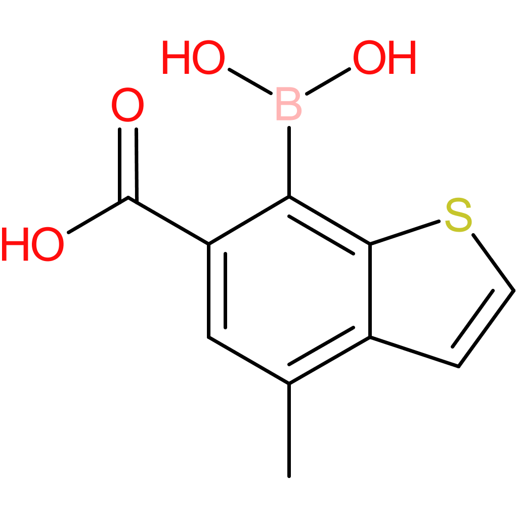 6-carboxy-4-methylbenzothiophene-7-boronic acid