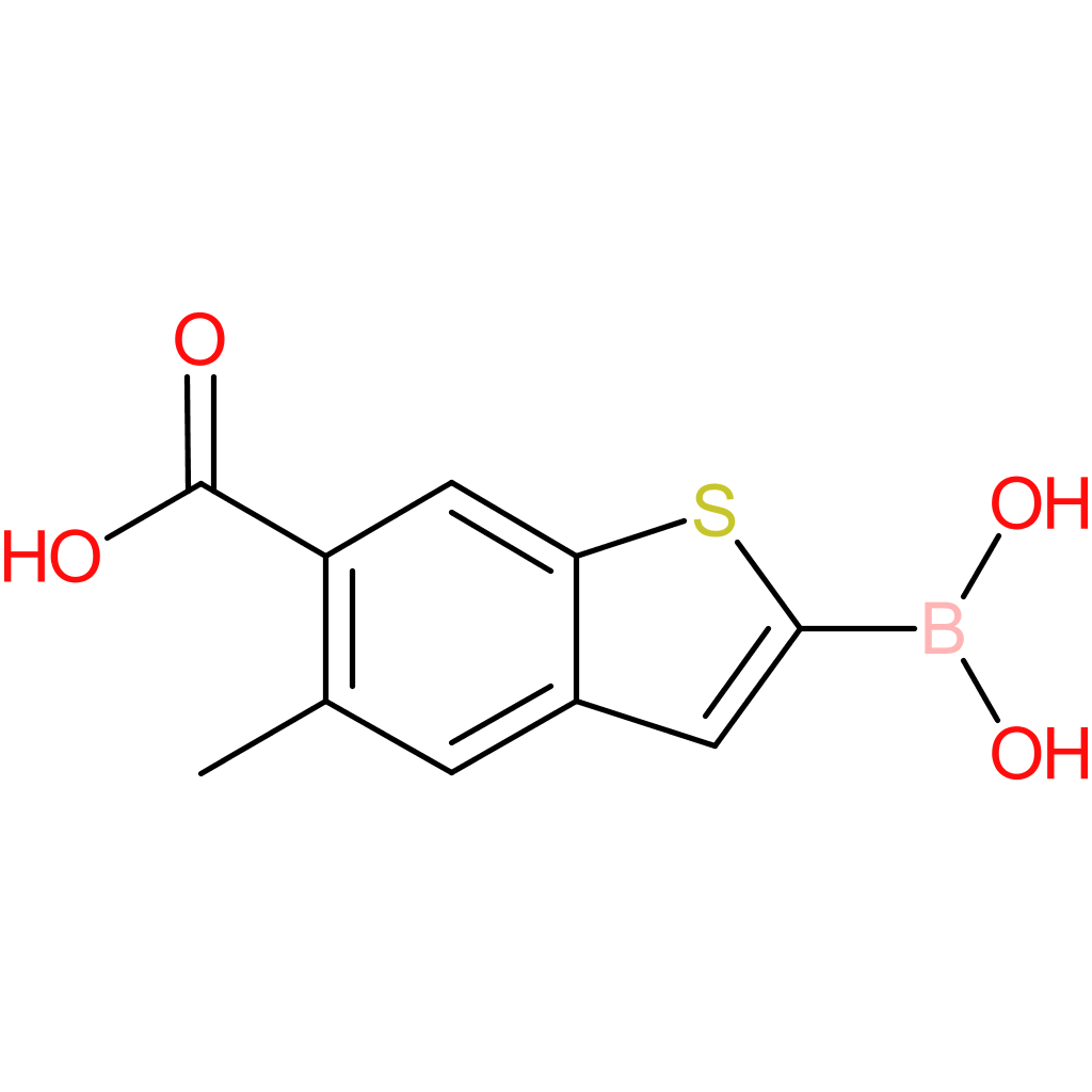 6-carboxy-5-methylbenzothiophene-2-boronic acid