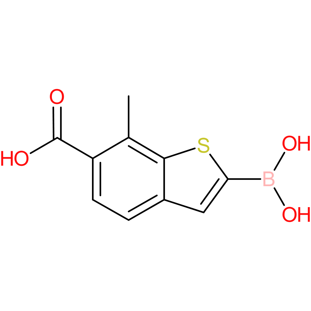 6-carboxy-7-methylbenzothiophene-2-boronic acid