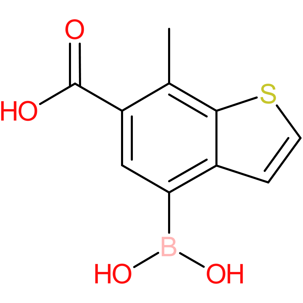 6-carboxy-7-methylbenzothiophene-4-boronic acid