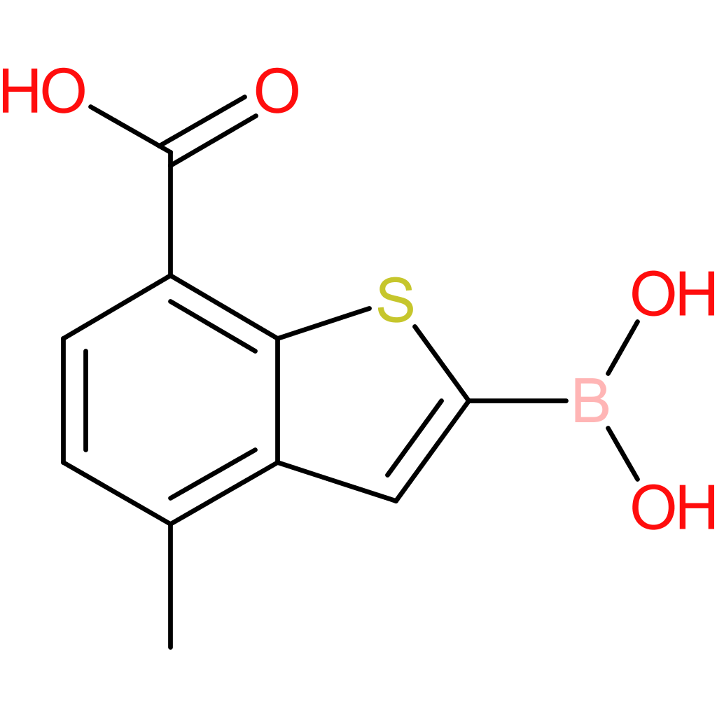 7-carboxy-4-methylbenzothiophene-2-boronic acid