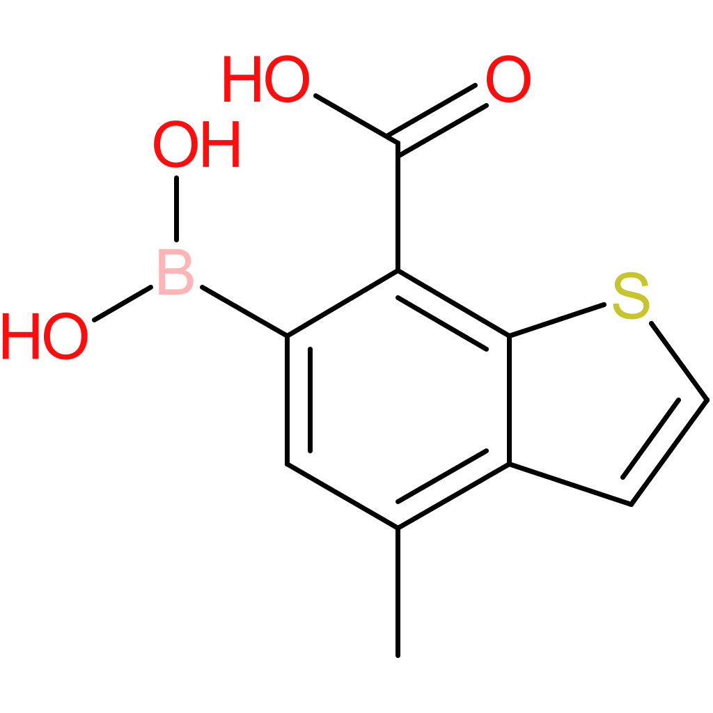 7-carboxy-4-methylbenzothiophene-6-boronic acid