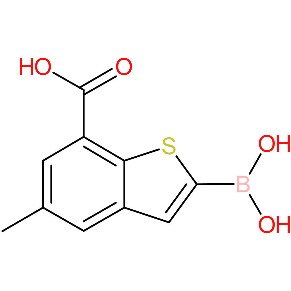 7-carboxy-5-methylbenzothiophene-2-boronic acid