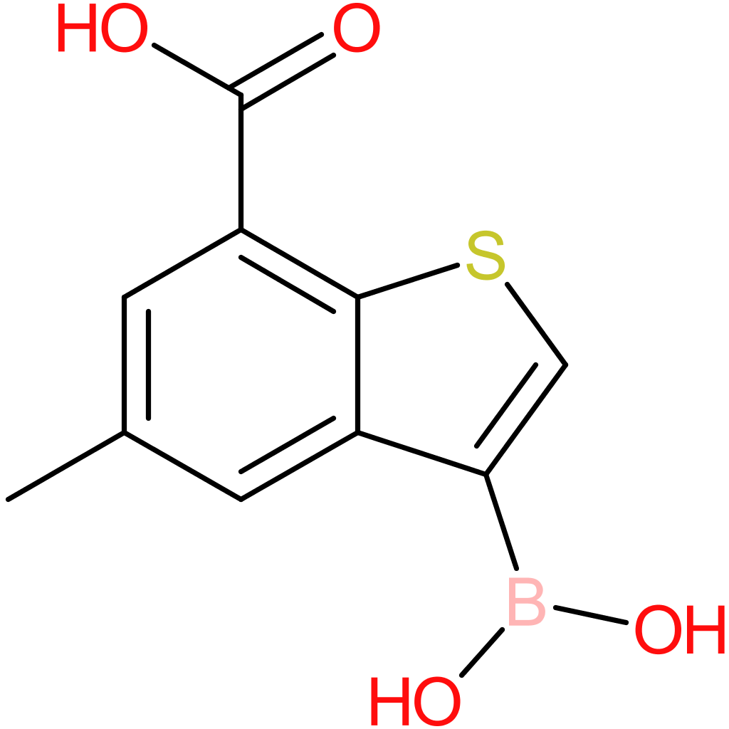 7-carboxy-5-methylbenzothiophene-3-boronic acid