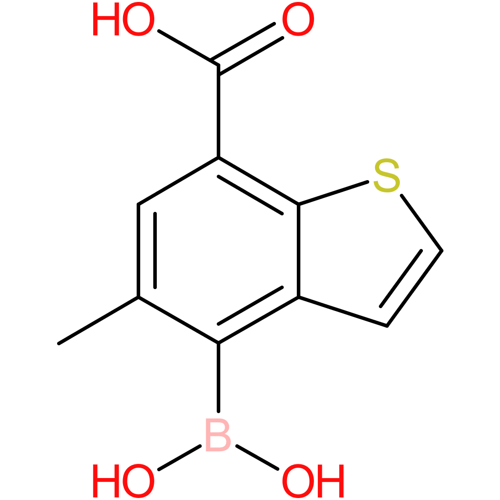 7-carboxy-5-methylbenzothiophene-4-boronic acid