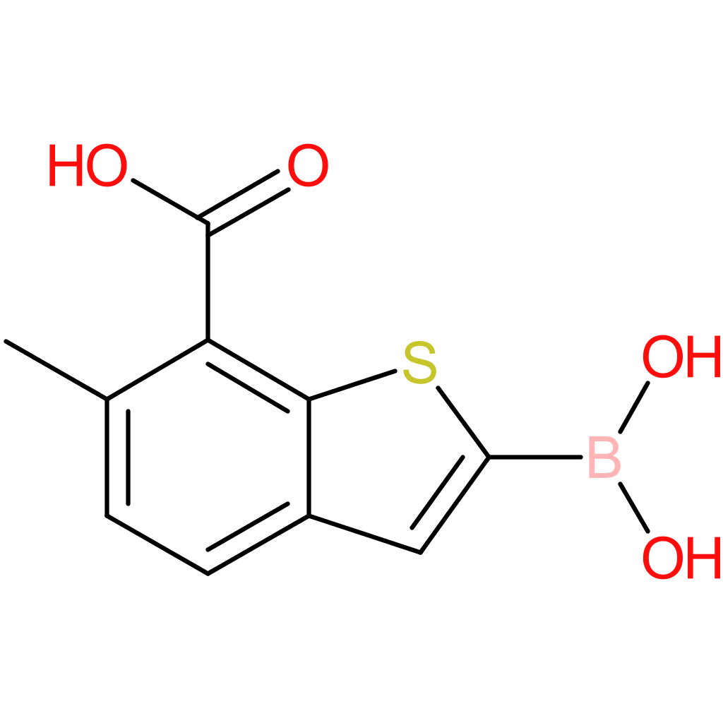 7-carboxy-6-methylbenzothiophene-2-boronic acid