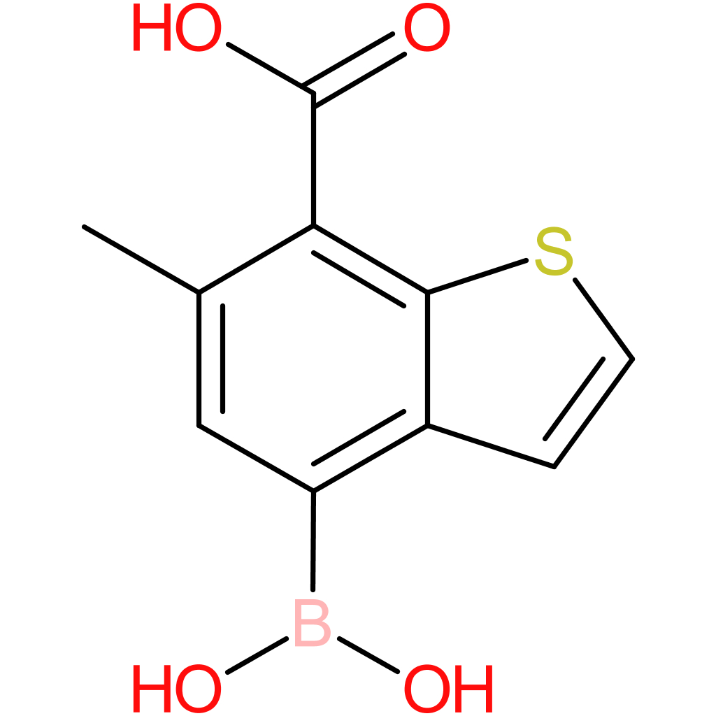 7-carboxy-6-methylbenzothiophene-4-boronic acid