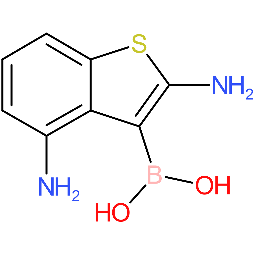 2,4-diaminobenzothiophene-3-boronic acid