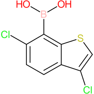 (3,6-dichloro-1-benzothiophen-7-yl)boronic acid