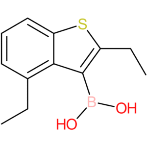 2,4-diethylbenzothiophene-3-boronic acid